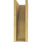 Ekena Millwork 6"W x 12"D x 18"H Classic Greensboro Rough Cedar Woodgrain TimberThane Corbel, Primed Tan CORUR06X12X18GRNRCPR - alternate 3